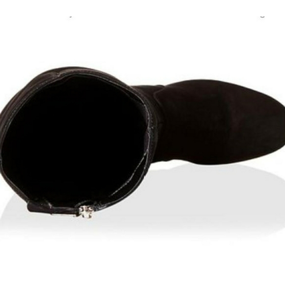 Sexy Chic SCHUTZ Black Suede Boots - Picture 5 of 15